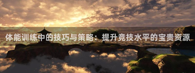 7m体育网：体能训练中的技巧与策略：提升竞技水平的宝贵资源